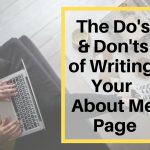 How to Write the Best About Me Page Possible