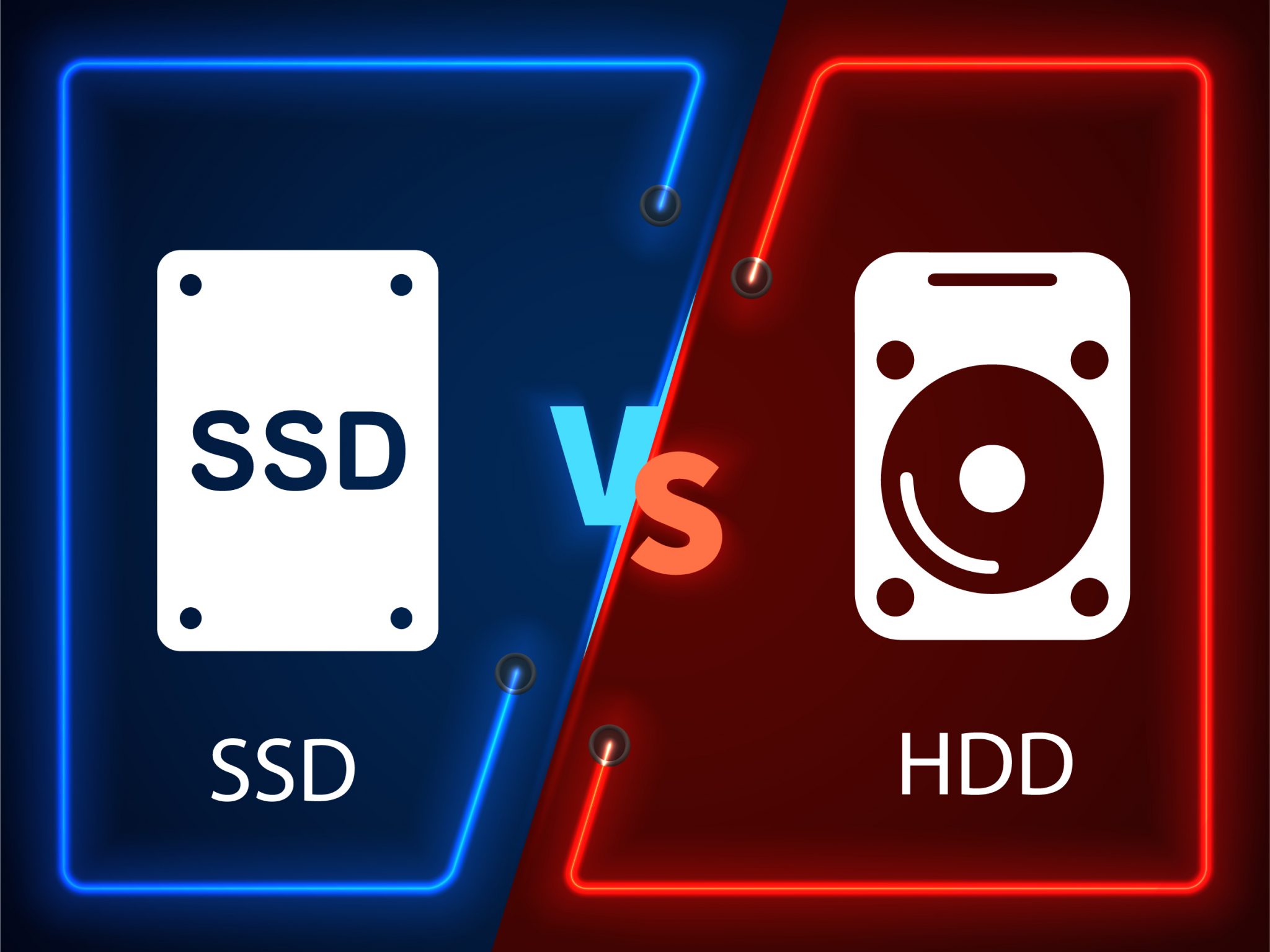 5 Different between SSD and HDD