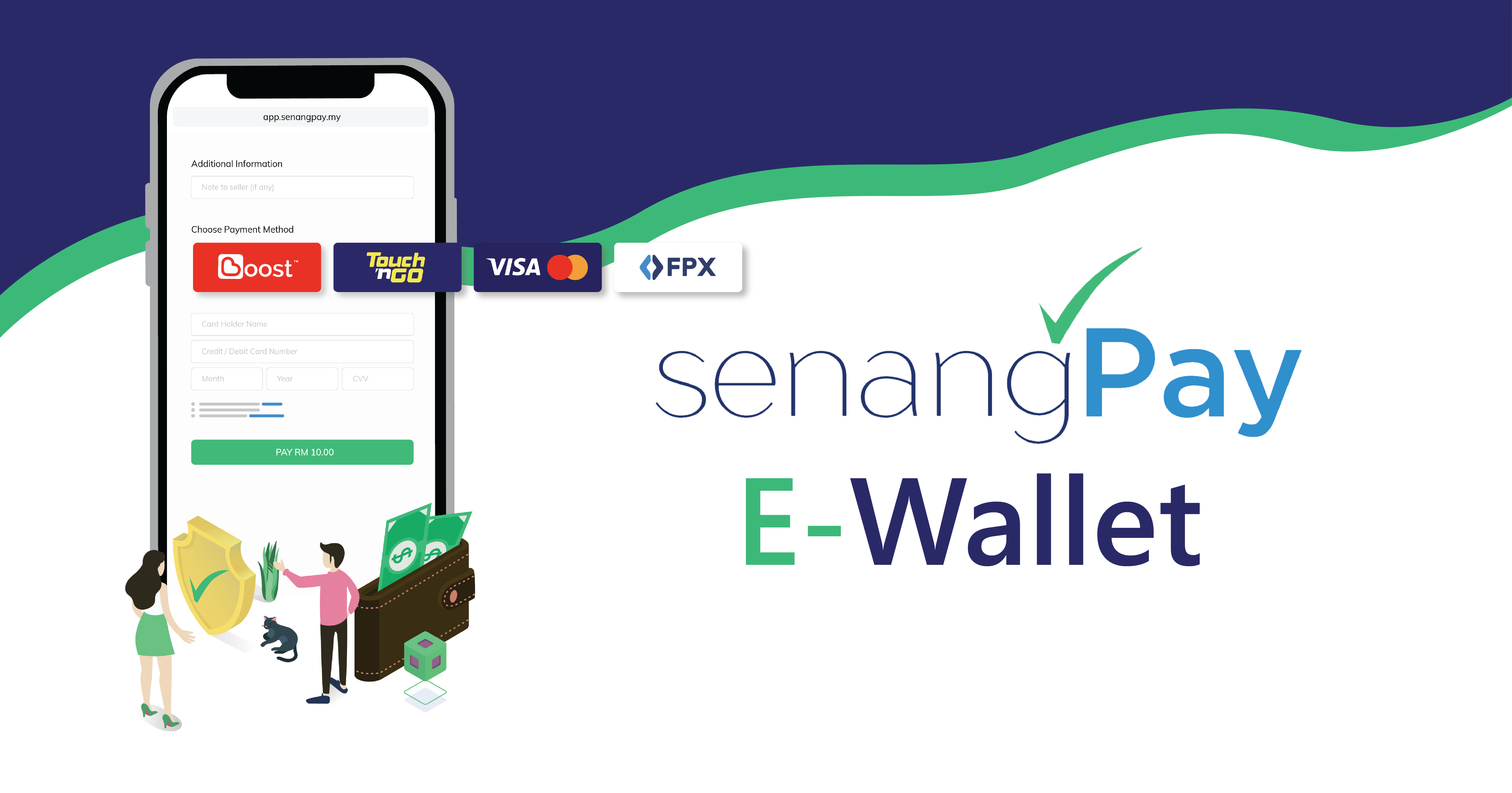 E-Wallet Payment: SenangPay New Feature!